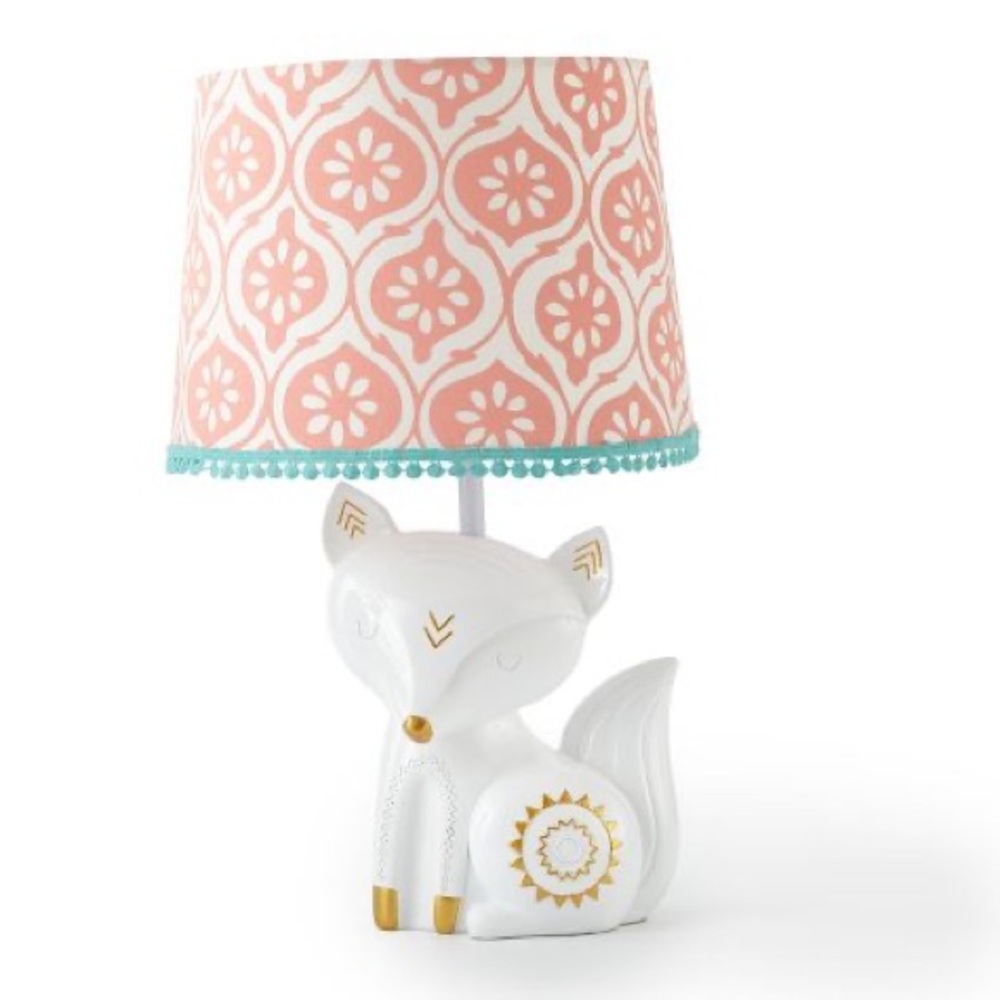 Levetex Baby Fiona Fox Lamp Shade and Base